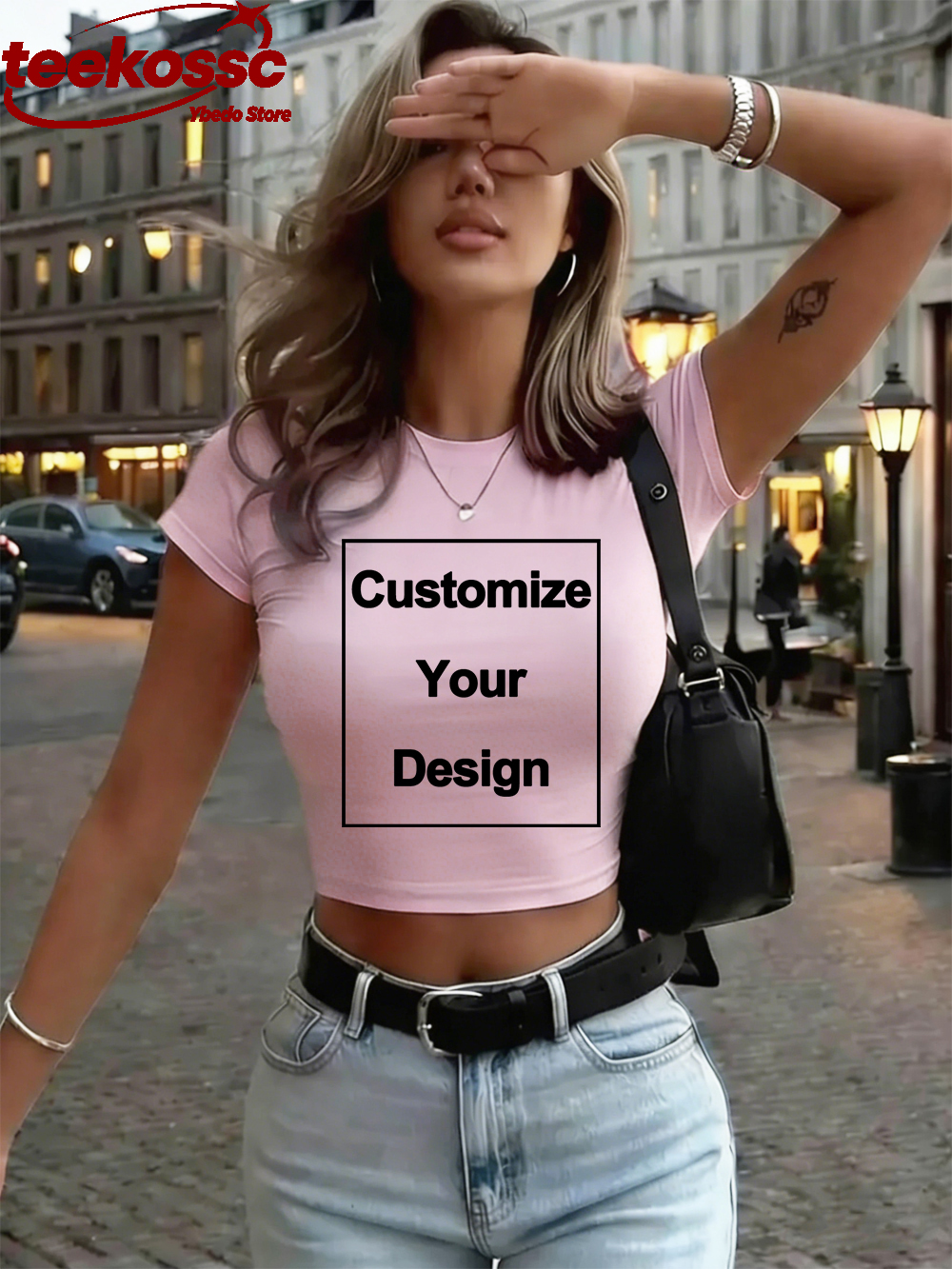 Custom Womens Cotton Crop Tops - Crop Top Crochet 评论和价格