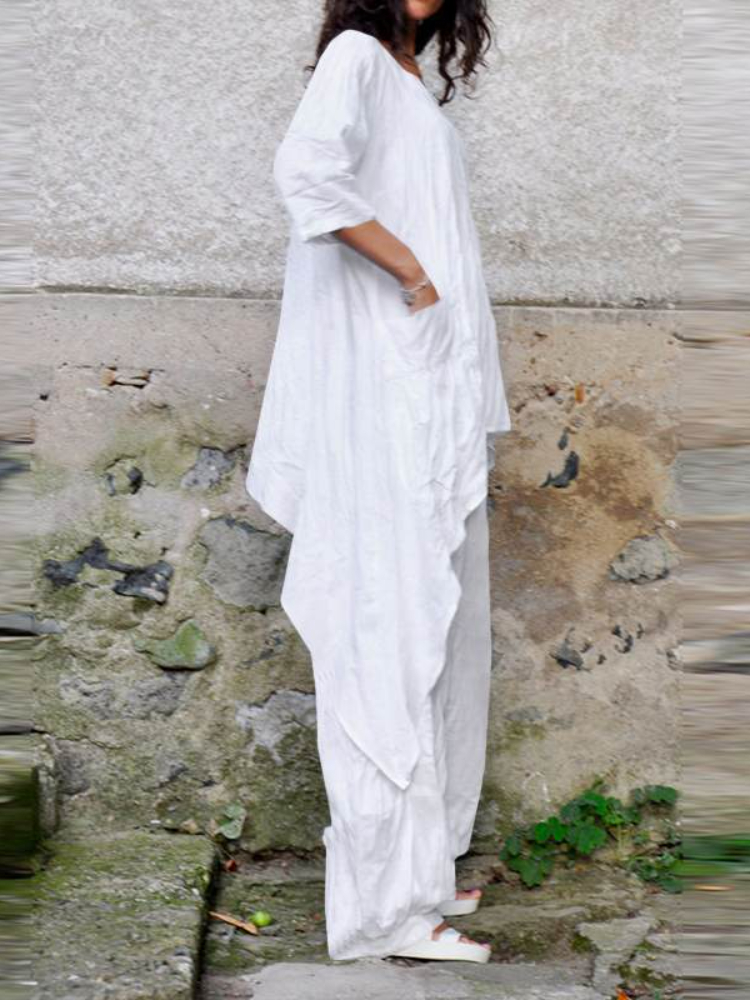2024 Summer New Fashion Casual - Linen Pant Wide 评论和价格