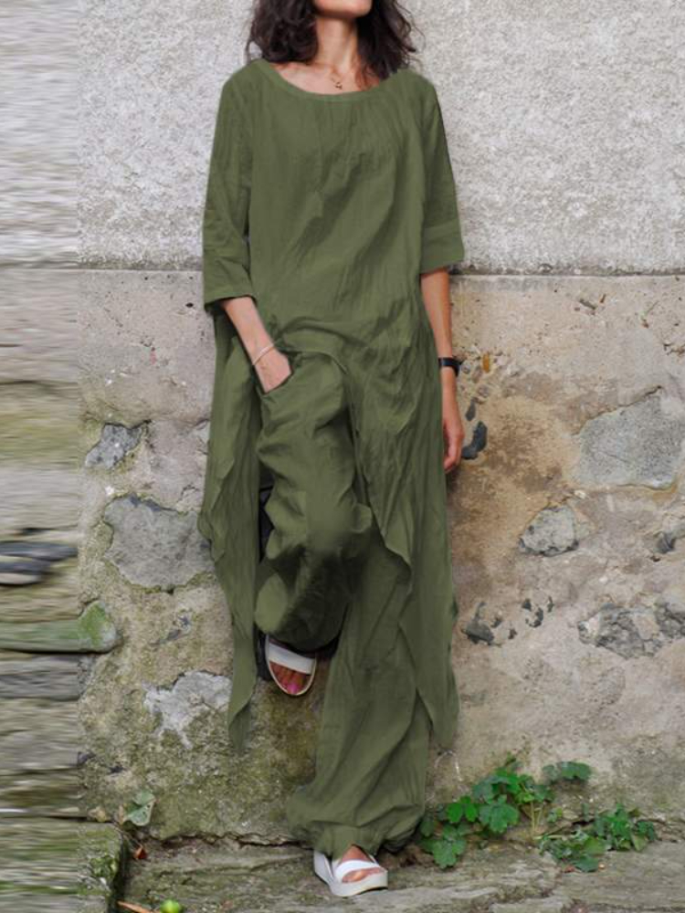 2024 Summer New Fashion Casual - Linen Pant Wide 评论和价格