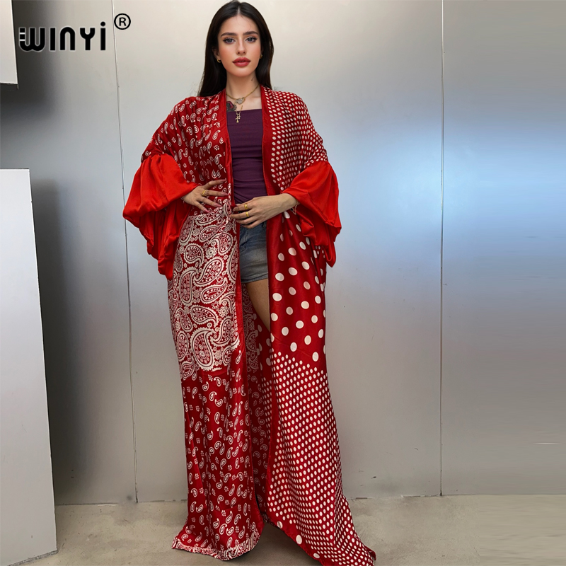 WINYI Summer Kimono party dres - Cover Up Kaftan 评论和价格
