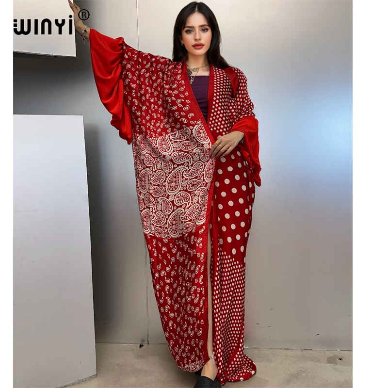 WINYI Summer Kimono party dres - Cover Up Kaftan 评论和价格