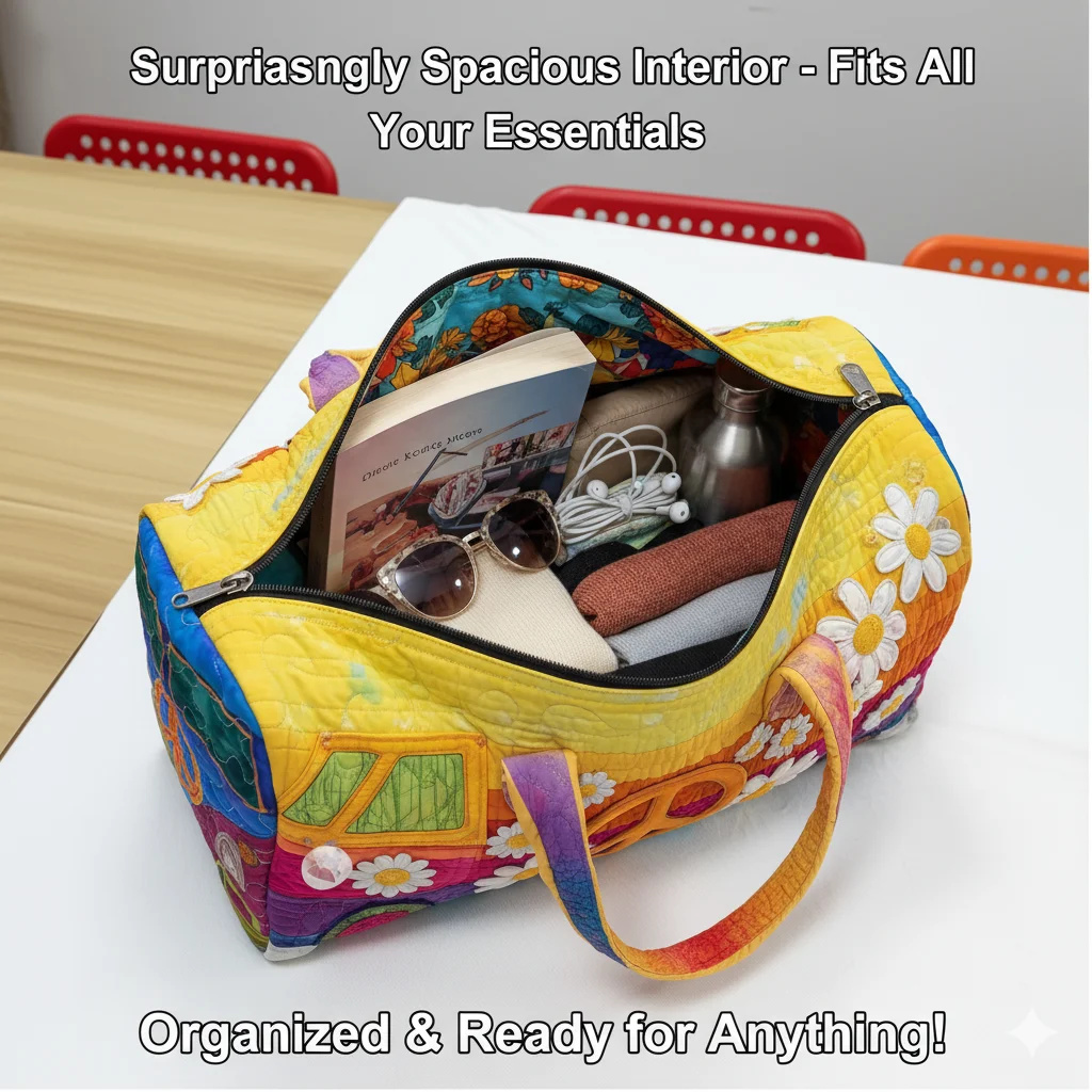 3D Printed Quilted Travel Bag  - Tote Bag Beach 评论和价格