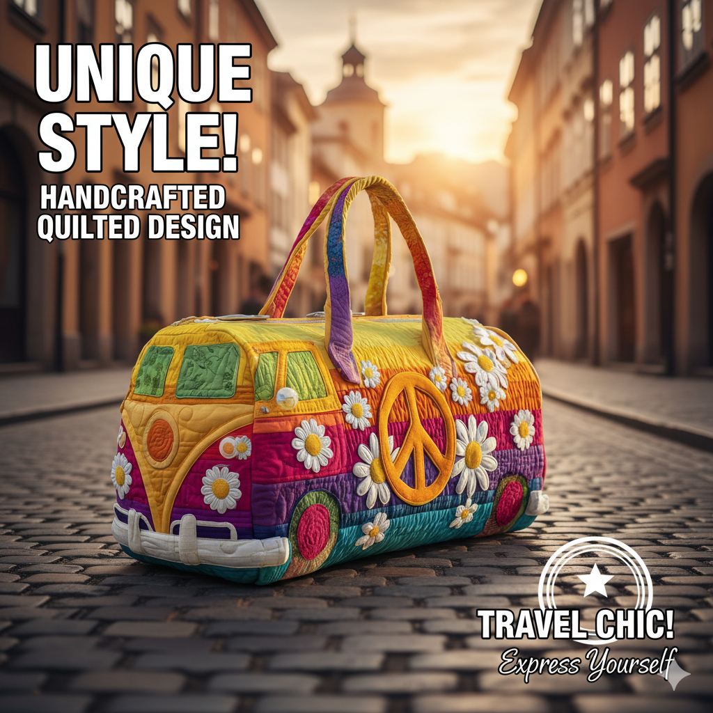 3D Printed Quilted Travel Bag  - Tote Bag Beach 评论和价格