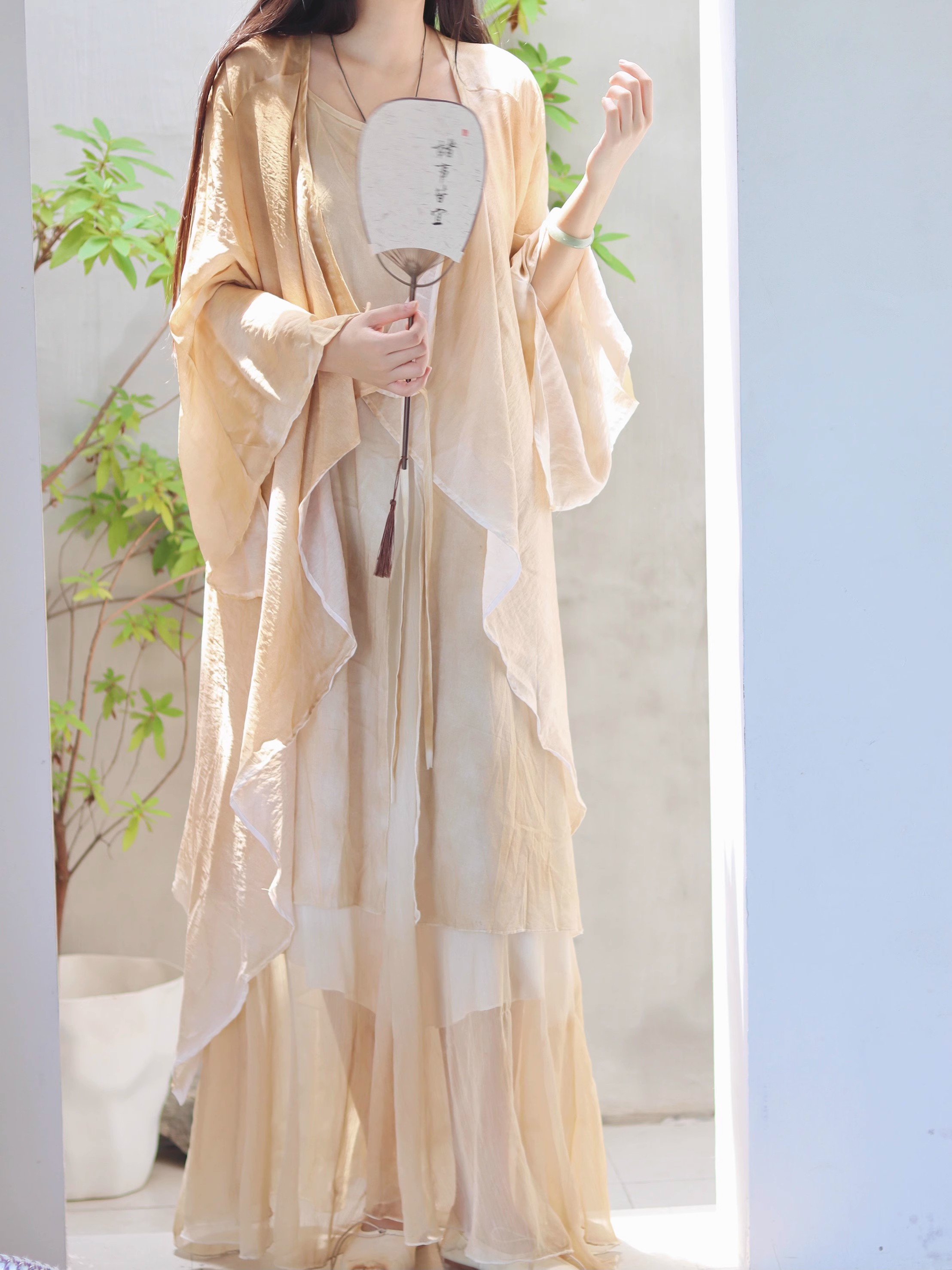 New Chinese Style Cotton Linen - Linen Dress Wrap 评论和价格