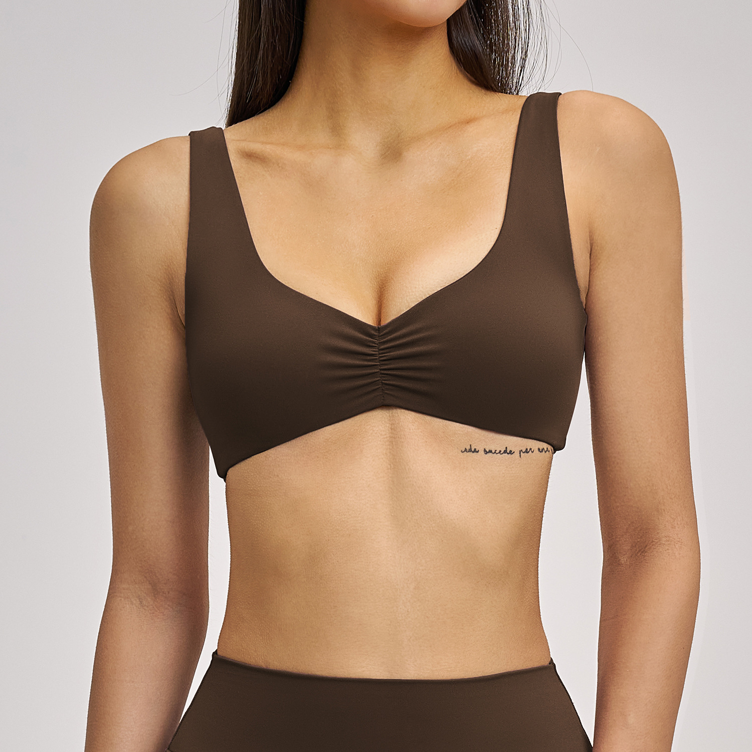 Sports Bra Women Top Push Up F - Bralette Triangle Set 评论和价格