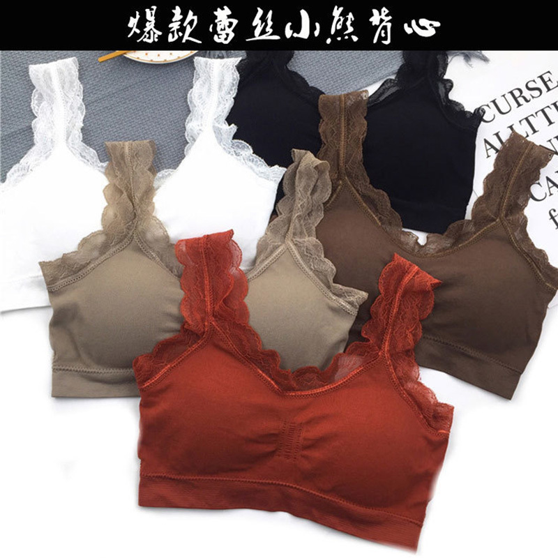 3D Sexy lace Lingerie Seamless - Bralette Triangle Set 评论和价格