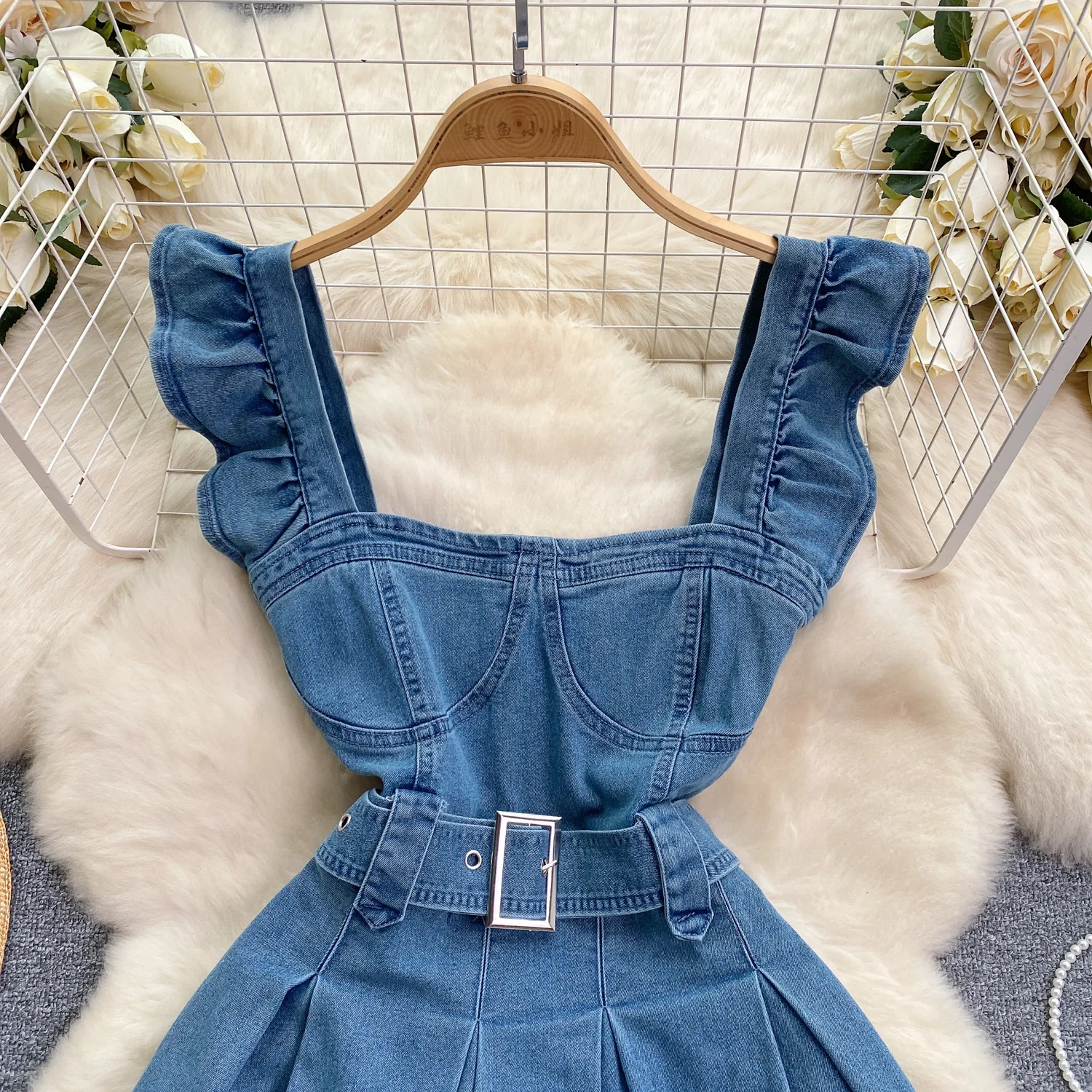 Korean Version of The College  - Maxi Dress Halter 评论和价格