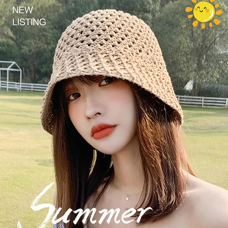 New Girls Sun Hat Wide Brim Fl - Hat Floppy Wide 评论和价格