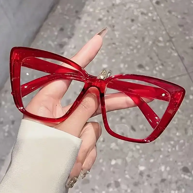 1Pc Fashionable Cat-Eye Glasse - Sunglasses Cat Eye 评论和价格