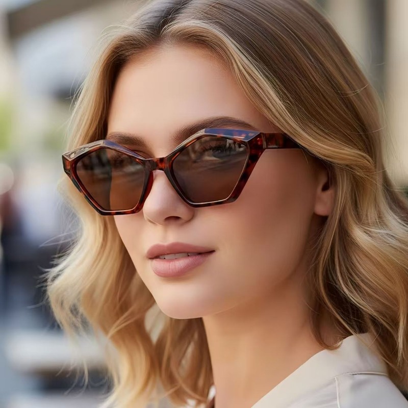 1Pc Retro Fashion Cat-Eye Narr - Sunglasses Cat Eye 评论和价格