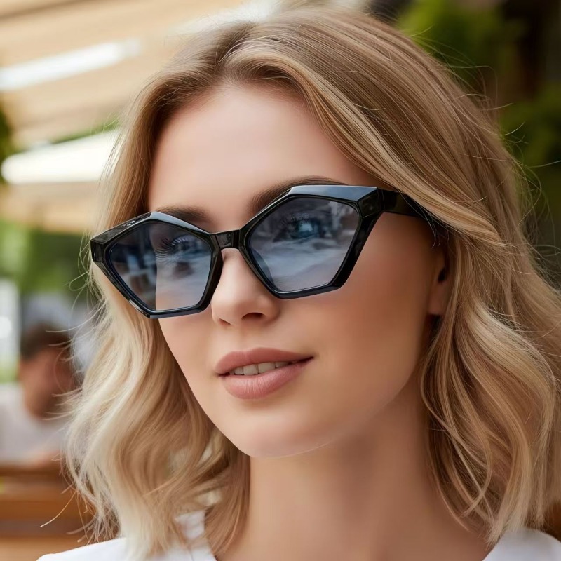 1Pc Retro Fashion Cat-Eye Narr - Sunglasses Cat Eye 评论和价格