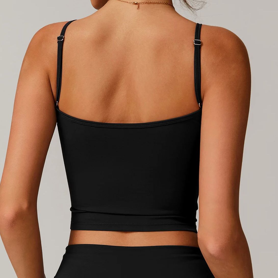 Breathable Sports Bra Fitness  - Crop Top Crochet 评论和价格