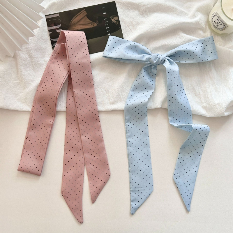 130cm Long Scarf Luxury Ribbon - Headband Summer Knit 评论和价格