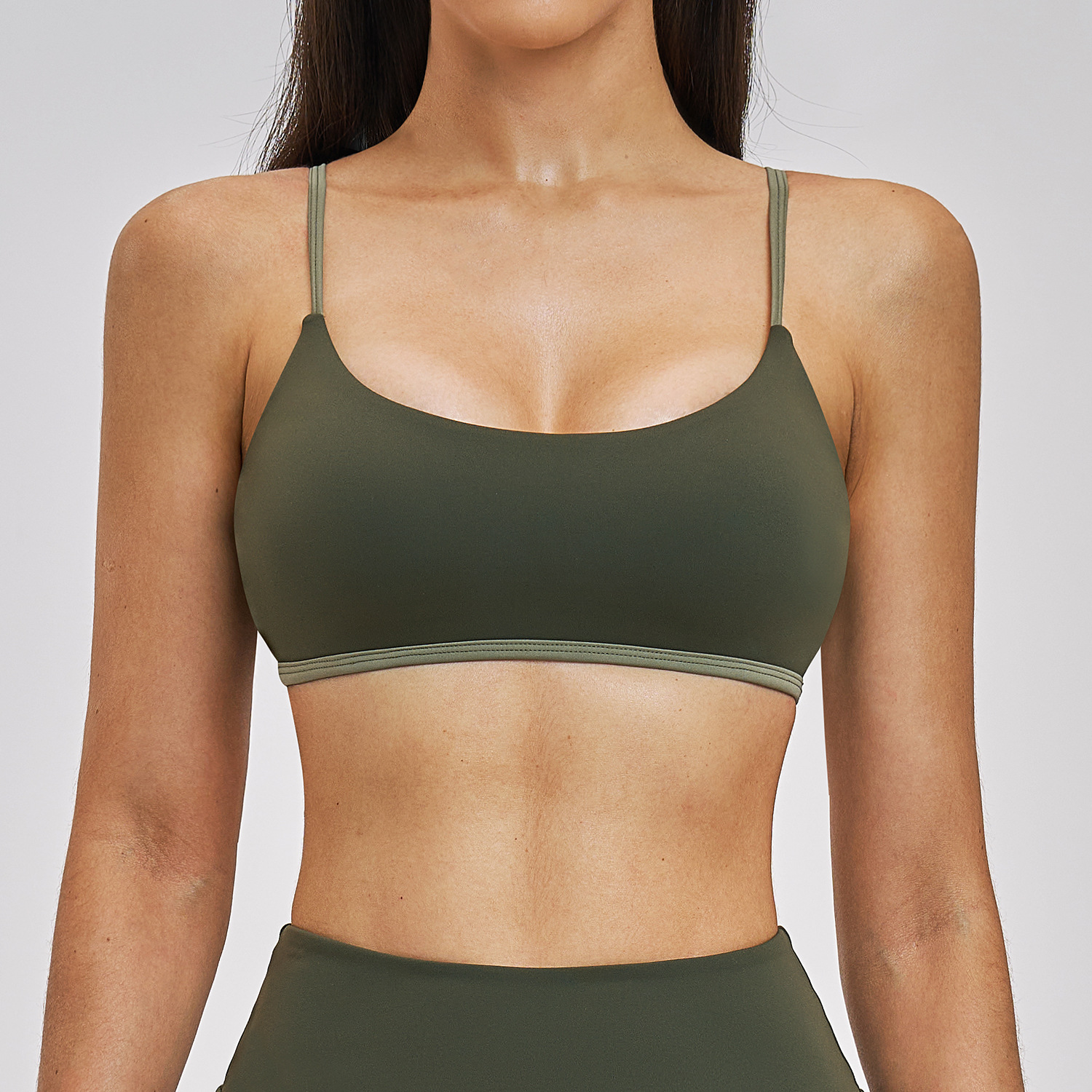 Sexy Women Sports Bra Push Up  - Bralette Triangle Set 评论和价格