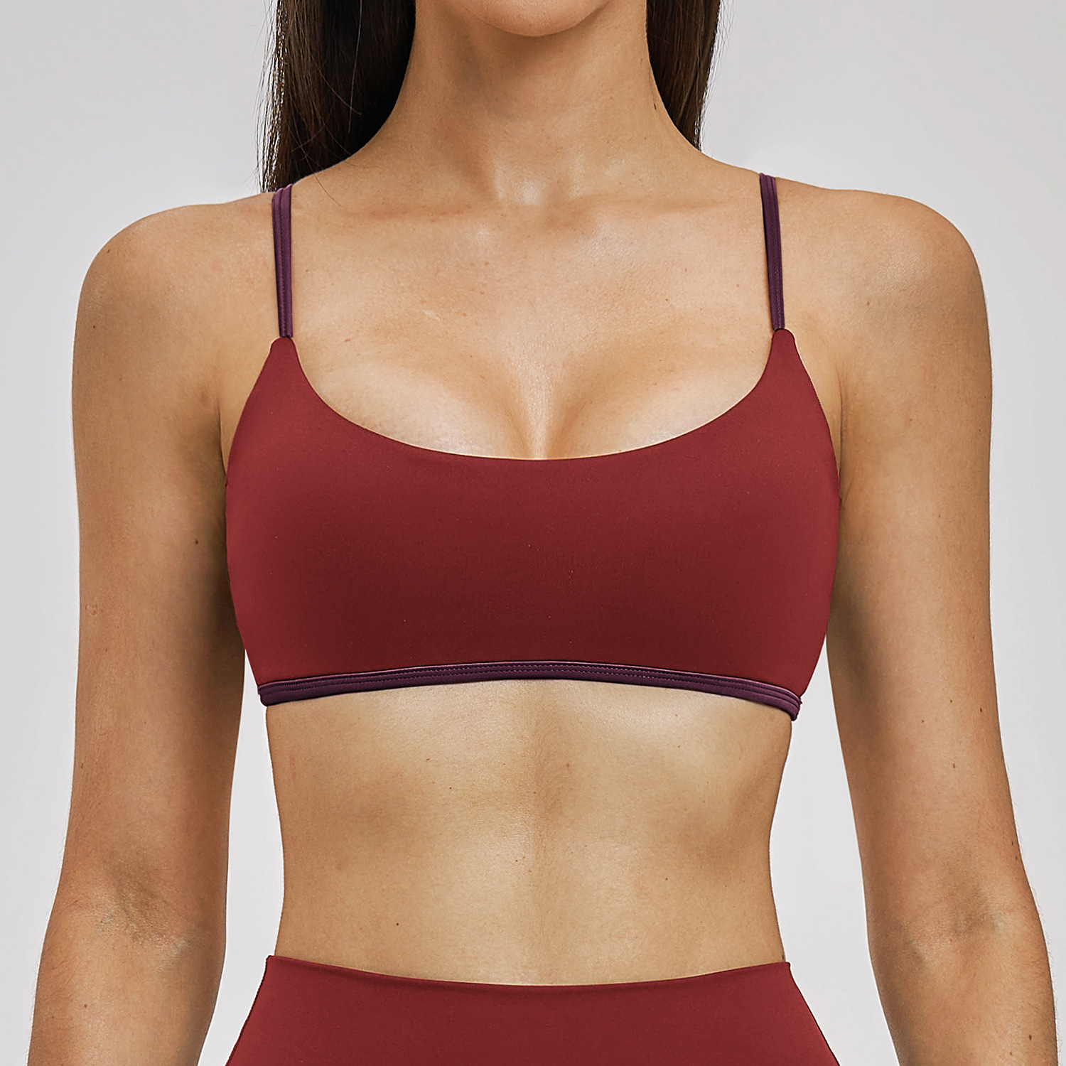 Sexy Women Sports Bra Push Up  - Bralette Triangle Set 评论和价格