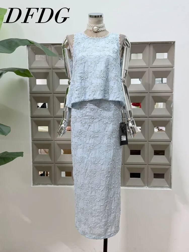 DFDG Women 2026 Spring Summer  - Midi Skirt Floral 评论和价格