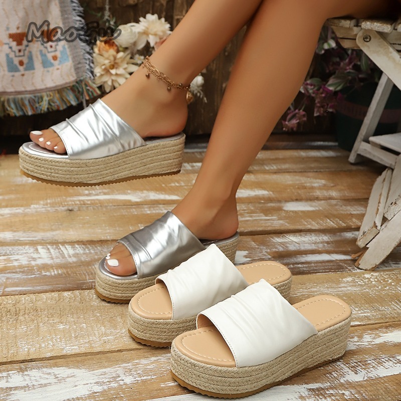 Women's Ruched Espadrille Wedg - Wedge Espadrille Women 评论和价格