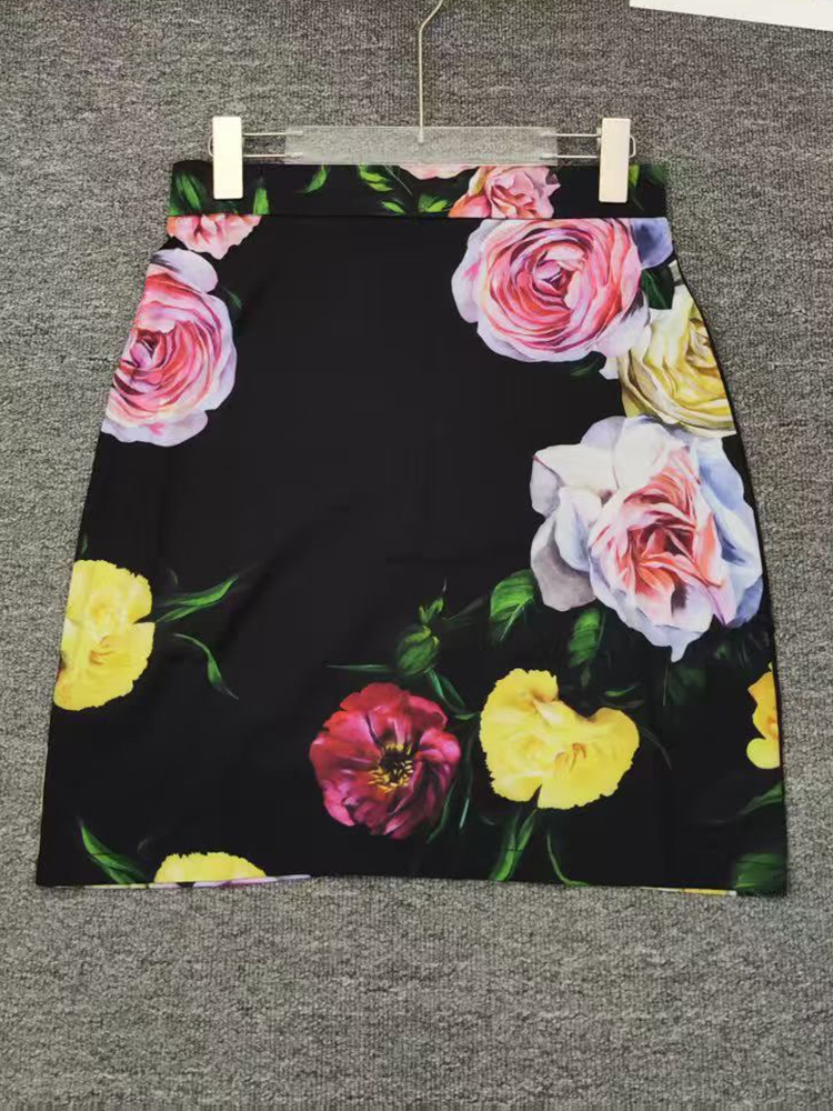 Retro flower print long-sleeve - Romper Floral Print 评论和价格