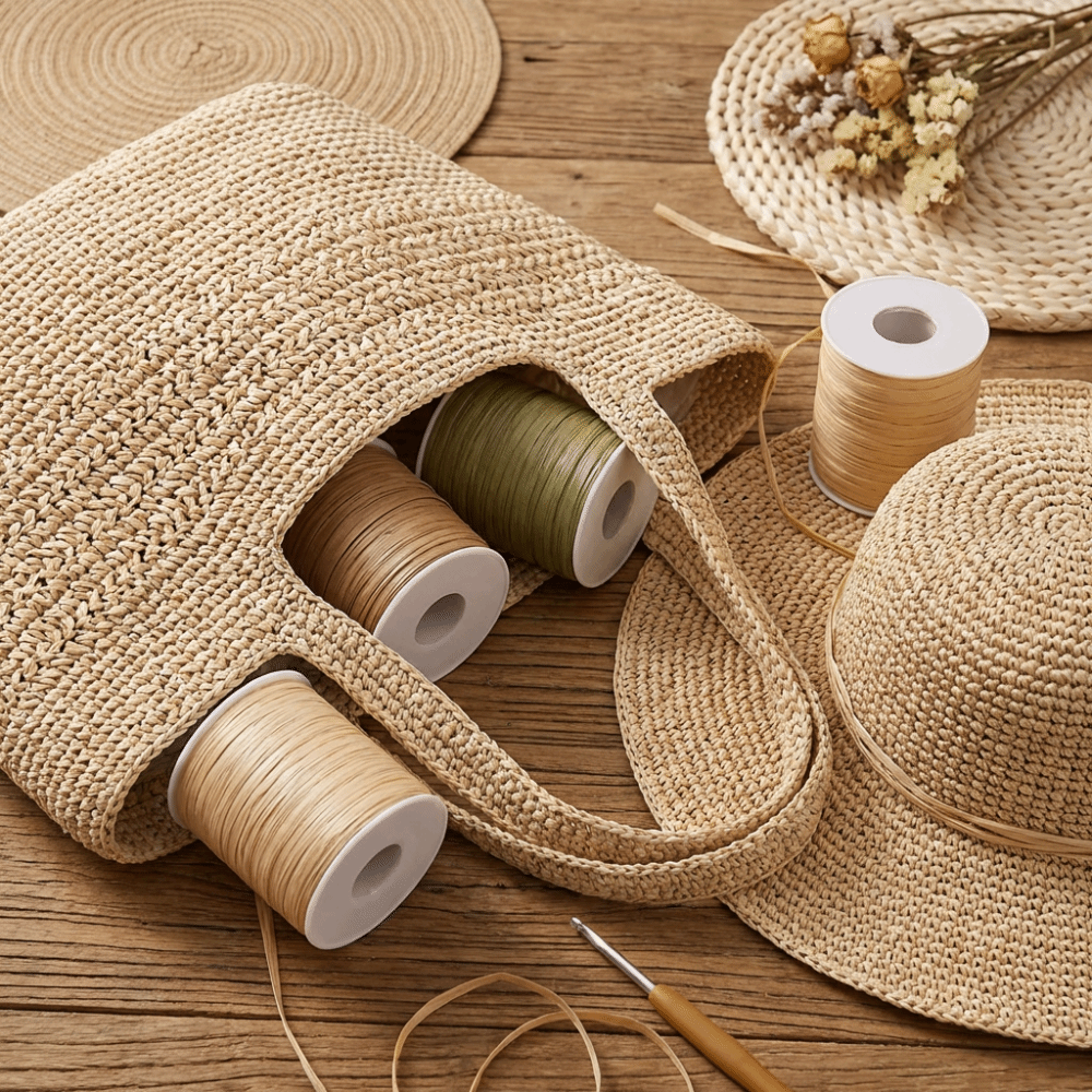 Premium Quality 120M Per Roll  - Crochet Bag Raffia 评论和价格