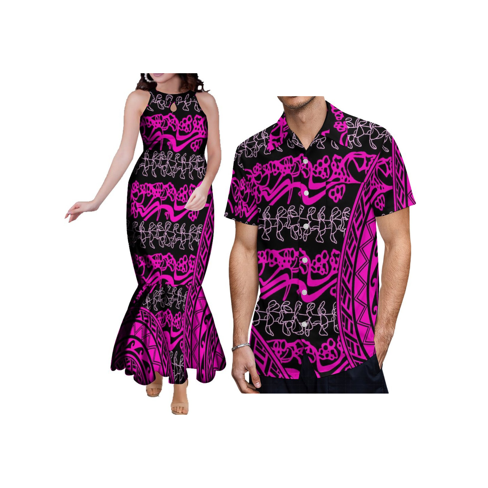 Customized Couples Clothes Big - Maxi Dress Halter 评论和价格
