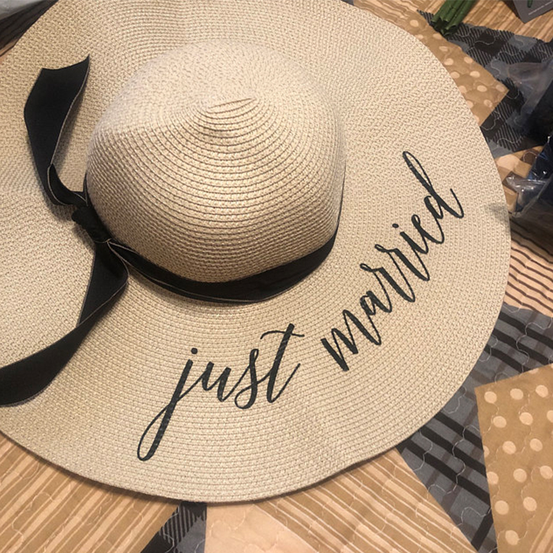 Personalized Custom Last Name  - Hat Floppy Wide 评论和价格