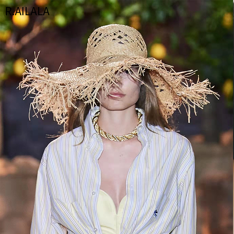 New Women Summer Natural Raffi - Hat Floppy Wide 评论和价格