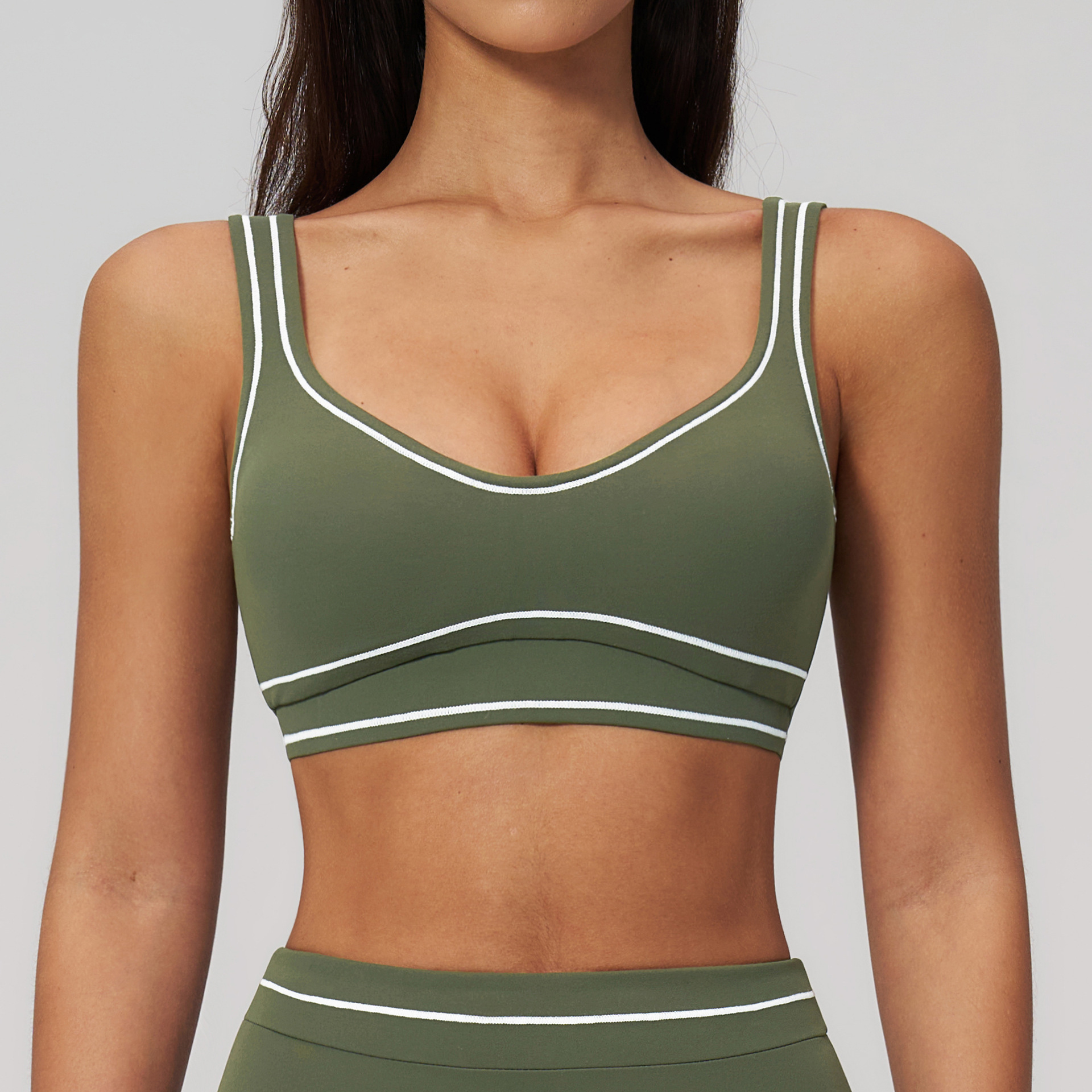 2026 Yoga Bra Women Sports Bra - Bralette Triangle Set 评论和价格