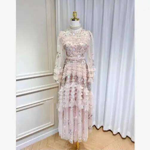 Summer Autumn Fashion Flower E - Linen Dress Wrap 评论和价格