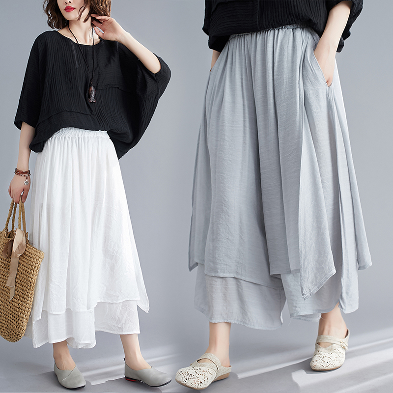 Cotton Linen Wide Leg Pants Wo - Linen Pant Wide 评论和价格