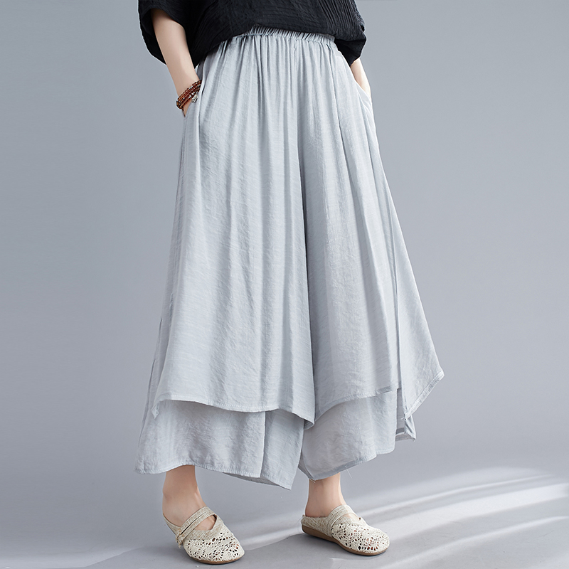 Cotton Linen Wide Leg Pants Wo - Linen Pant Wide 评论和价格