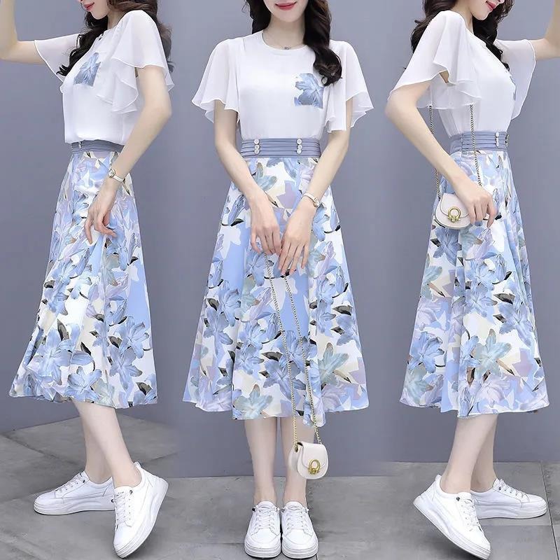 Women's Suits Summer 2022 New  - Romper Floral Print 评论和价格