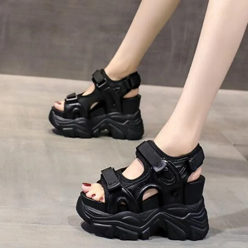 10.5CM Platform Gladiator Sand - Wedge Espadrille Women 评论和价格
