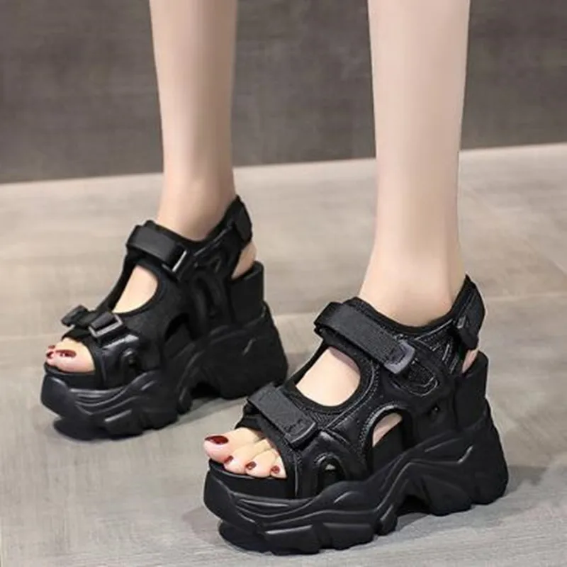 10.5CM Platform Gladiator Sand - Wedge Espadrille Women 评论和价格
