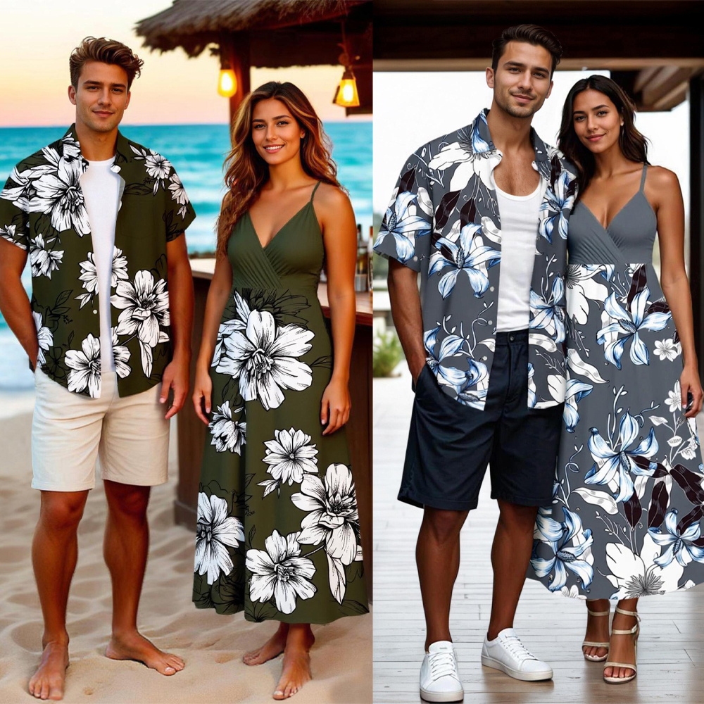 Flowers Leaf Printed Plus Size - Romper Floral Print 评论和价格