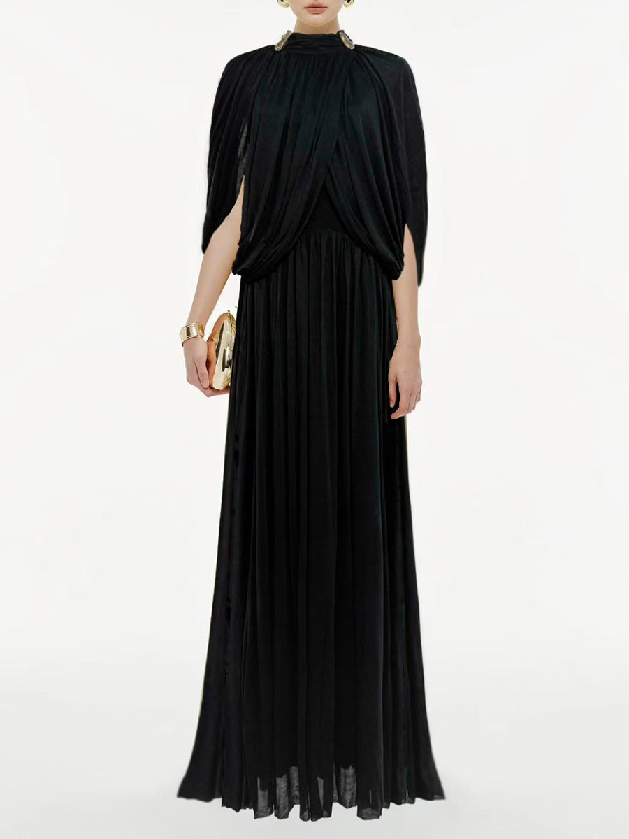 TWOTINSTYLE Fashion Spliced Fo - Linen Dress Wrap 评论和价格