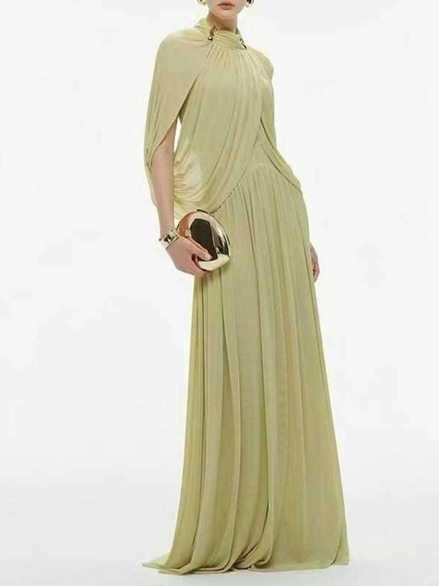 TWOTINSTYLE Fashion Spliced Fo - Linen Dress Wrap 评论和价格