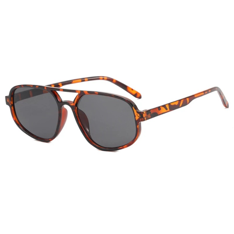 New Retro Double Bridge Sungla - Sunglasses Cat Eye 评论和价格
