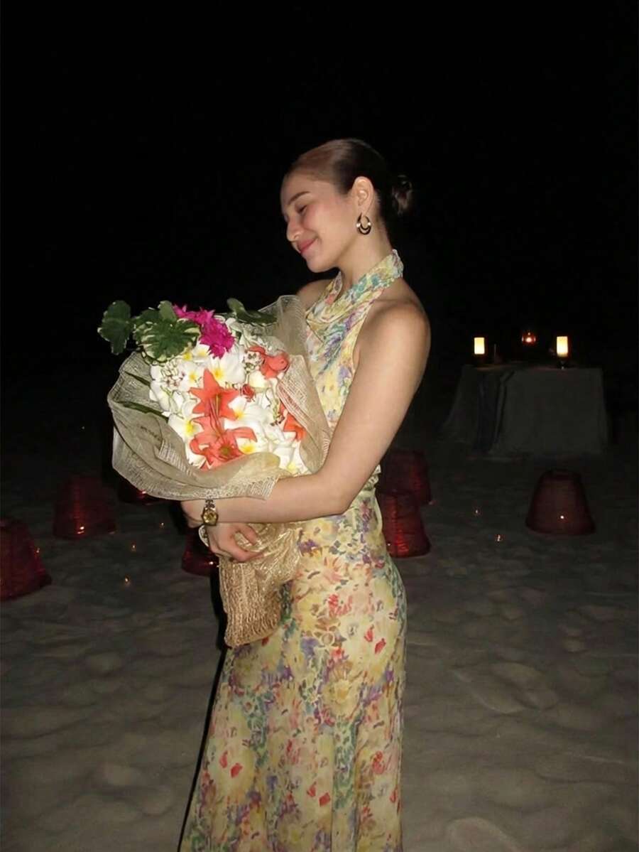 Womens Floral Maxi Halter Back - Maxi Dress Halter 评论和价格