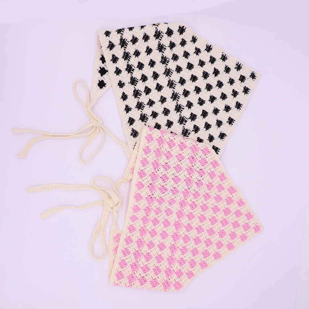 2025 Hand Crochet Daisy Bandan - Headband Summer Knit 评论和价格