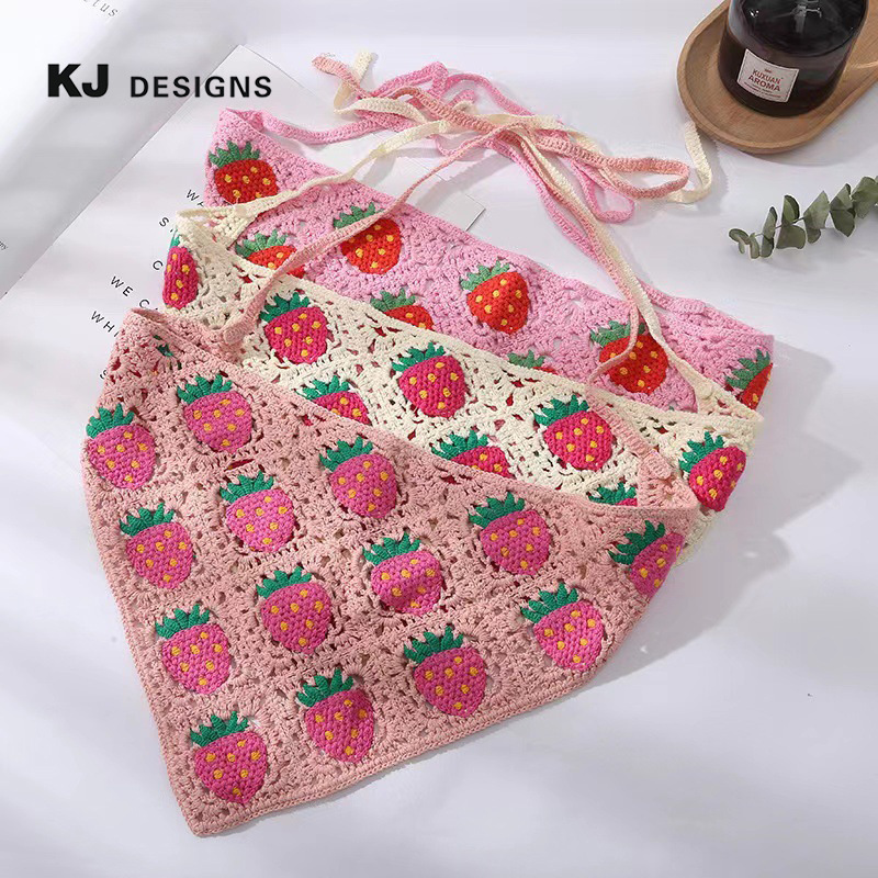 2025 Hand Crochet Daisy Bandan - Headband Summer Knit 评论和价格