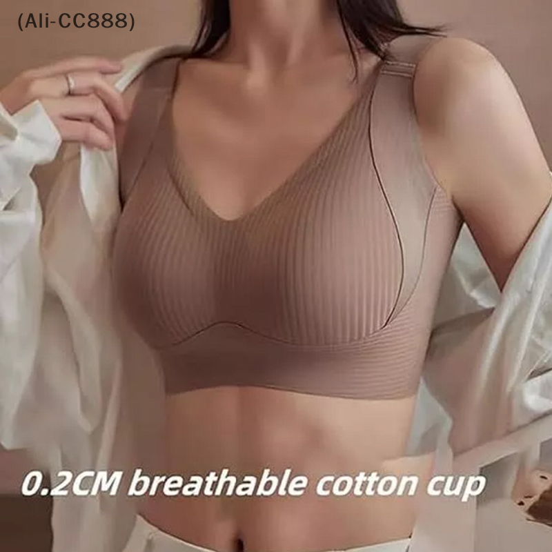 Anti-Sagging Nylon Full Cup De - Bralette Triangle Set 评论和价格
