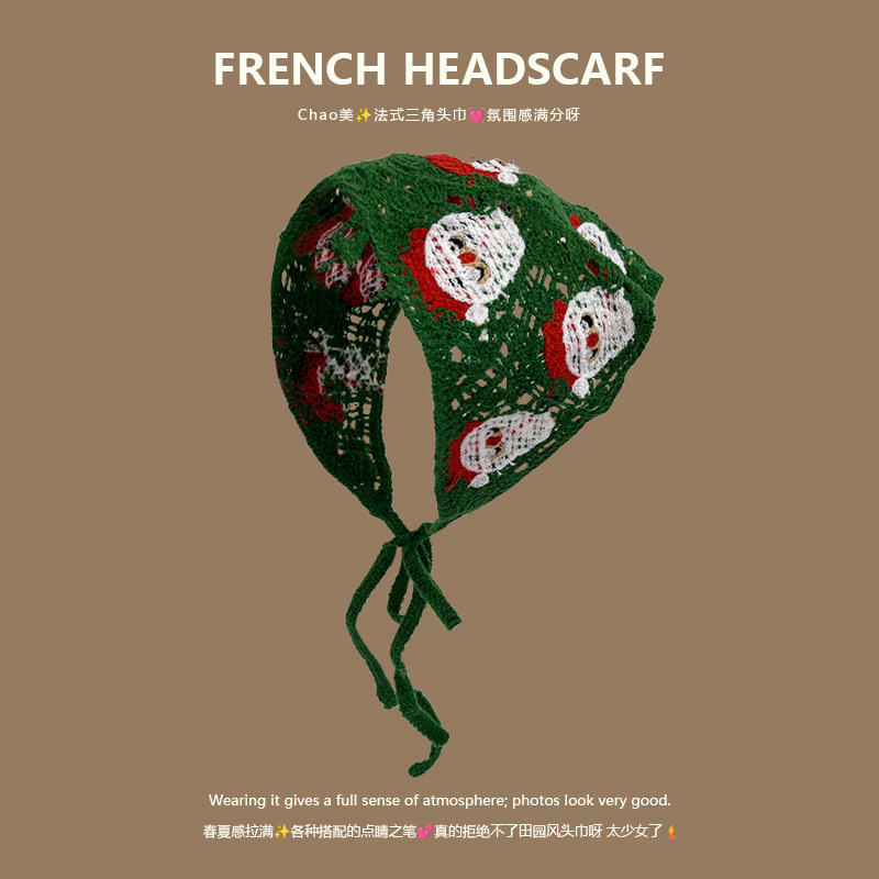 Knit Triangle Headband French  - Headband Summer Knit 评论和价格