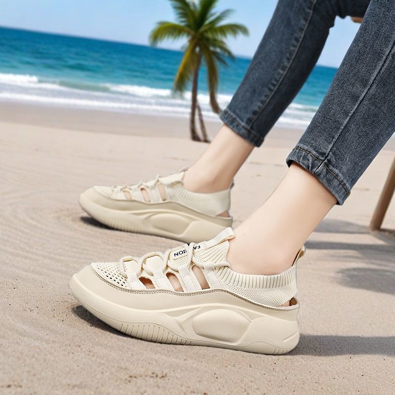 Women's Openwork Breathable Ov - Wedge Espadrille Women 评论和价格